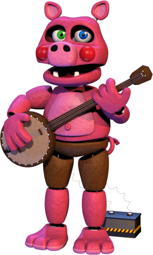 This is the Avatar Image for the Pigpatch (FNAF 6) AI Voice and Text to Speech Generator